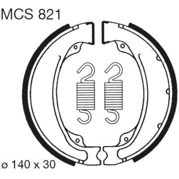Remschoenset TRW MCS821