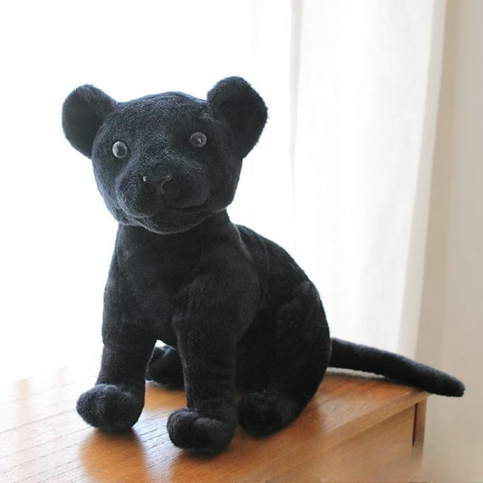 Simulatie Leeuw Pop Tijger Pluche Speelgoed Luipaard Pop Pluche Speelgoed Kussen Kindercadeau Pop 33cm