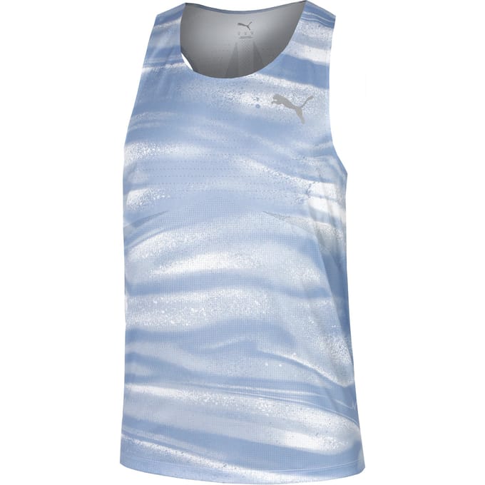 Puma Raceday Ultraspun AOP Tanktop Heren-Blauw