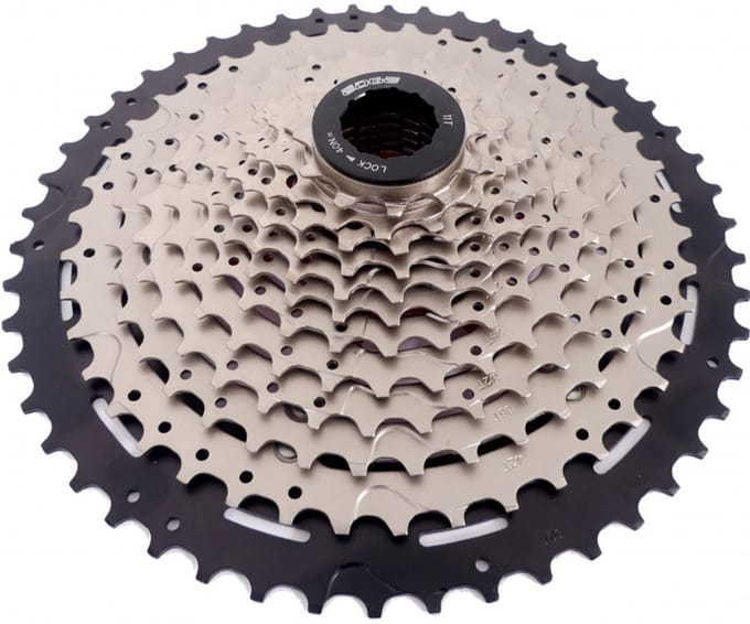 Edge Cassette 11 speed CSM9011 11-50T - zilver/zwart