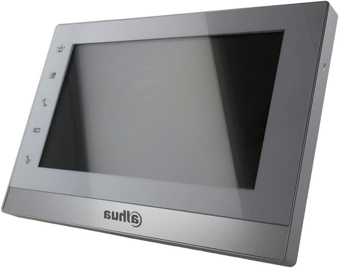 Binnenmonitor - IP Scherm - Veiligheid Bewaken - Touchscreen Bediening - 7 inch - Grijs
