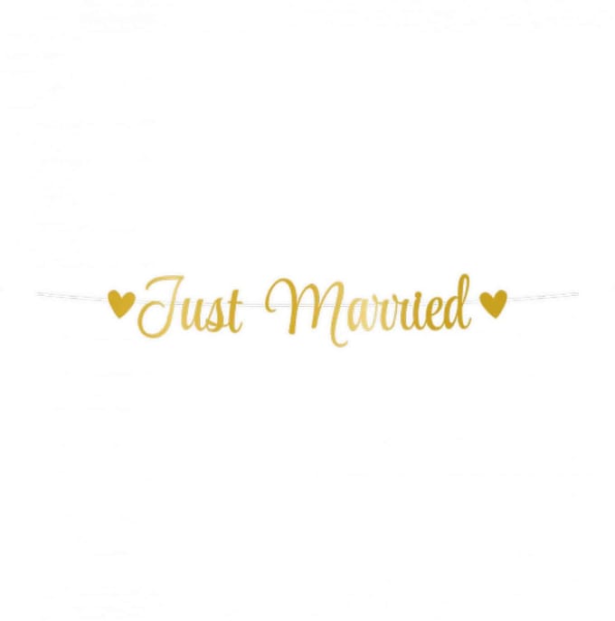 Paperdreams - Letterslinger just married - 3 m