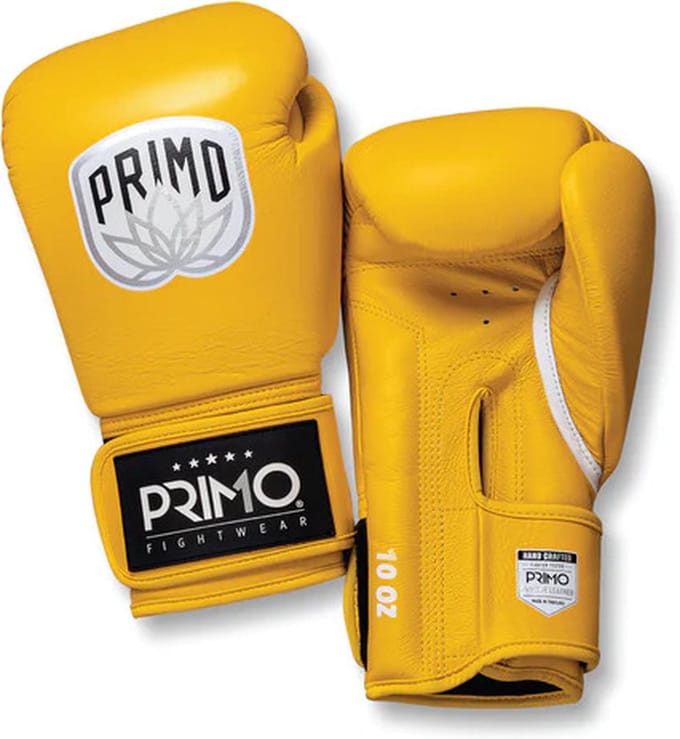 Primo Emblem 2.0 Shaolin Yellow Bokshandschoenen - Echt Leer - Geel 10 oz