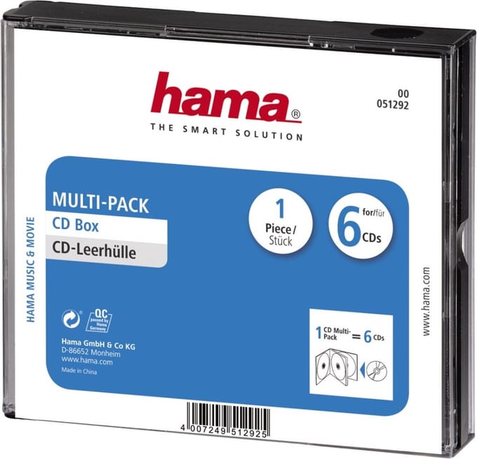 Hama CD Multipack: CD-multipakket