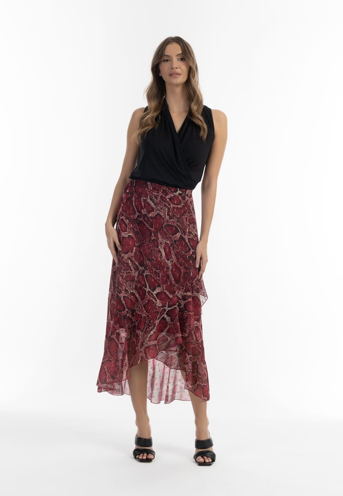 Faina midirok Dames rode slang