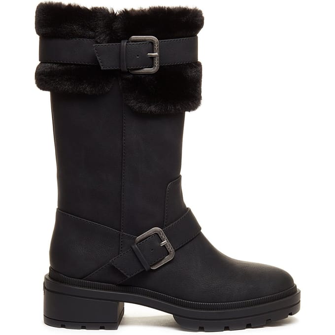 Rocket Dog Dames/dames Igloo lange laarzen (Zwart)