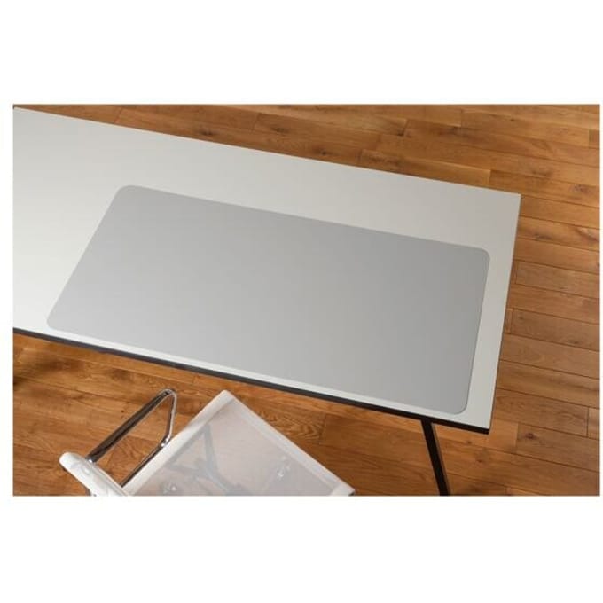 Bureau onderlegger - Stone White - 120 x 60 cm - antislip
