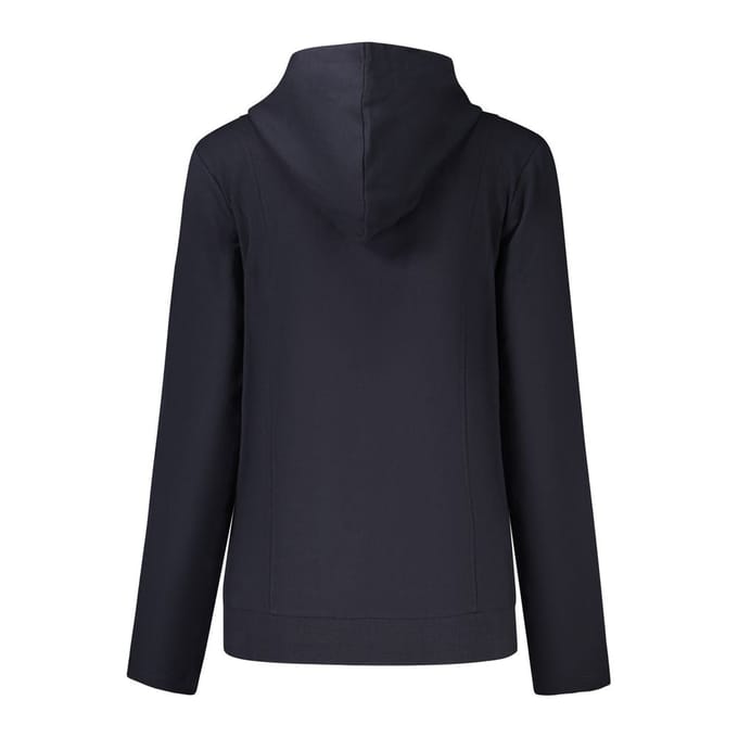 Dames hoodie met rits en band met logo Freddy