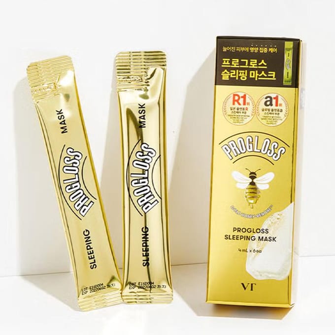 VT Progloss Slaapmasker 4 ml × 6 stuks beige