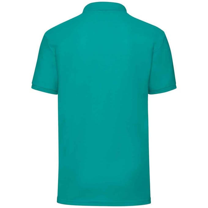 Fruit of the Loom Heren Piqué Polo Shirt (Smaragd)