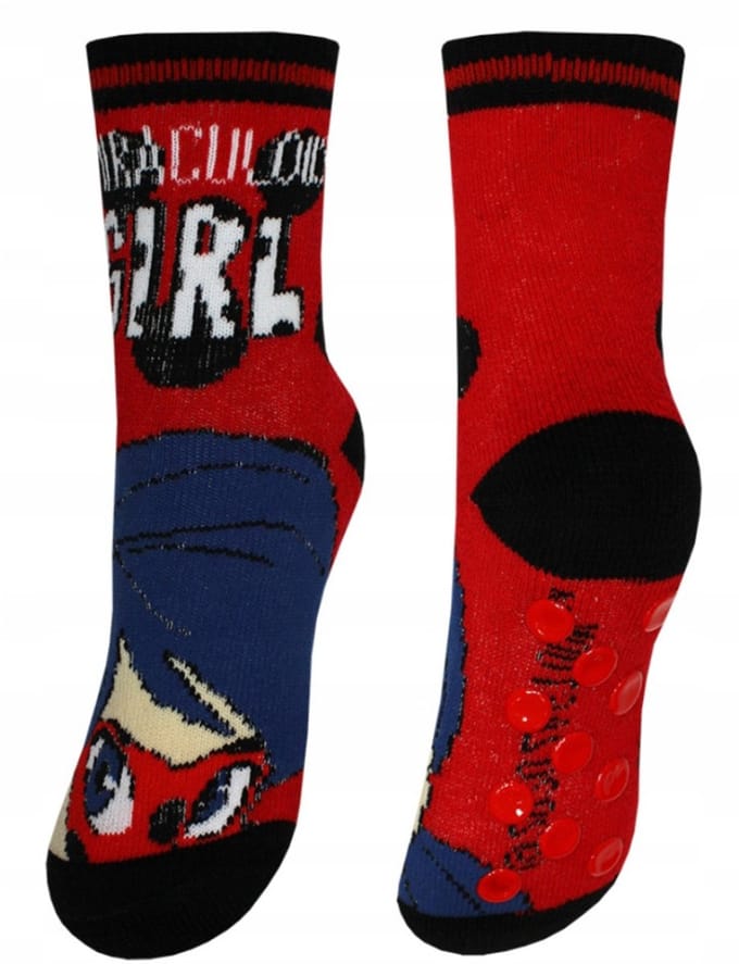 Miraculous ladybug - Badstof Antislip - maat 27-30