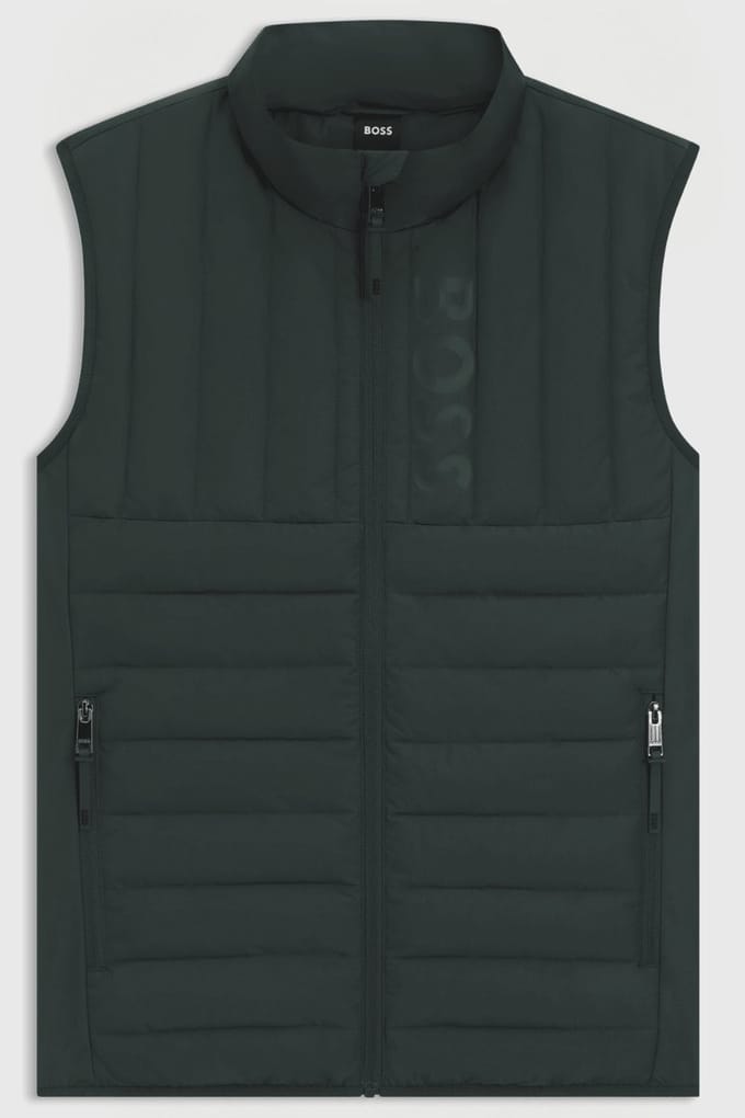 Boss Equestrian Ruben Light Puffer Vest Heren XS Pine Grove