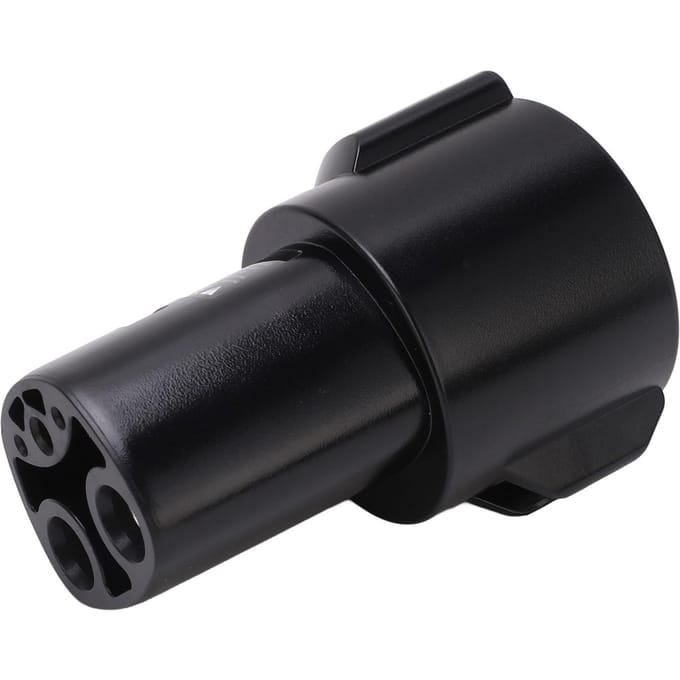 Laadadapter 80A 240V AC J1772 Mobiele Charger Adapter Vervanging voor Tesla Model 3 S X Y black
