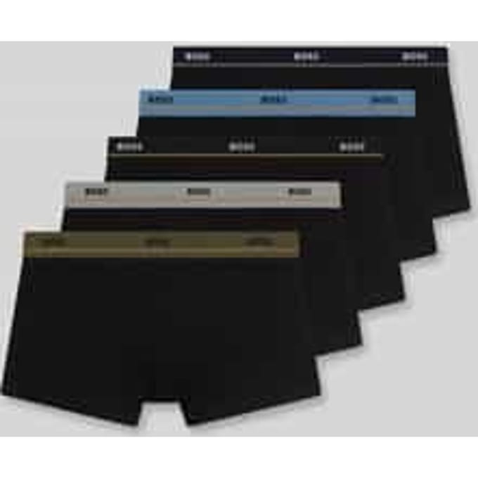 Boss Essential Trunk Boxershorts Heren (5-pack) - Maat S