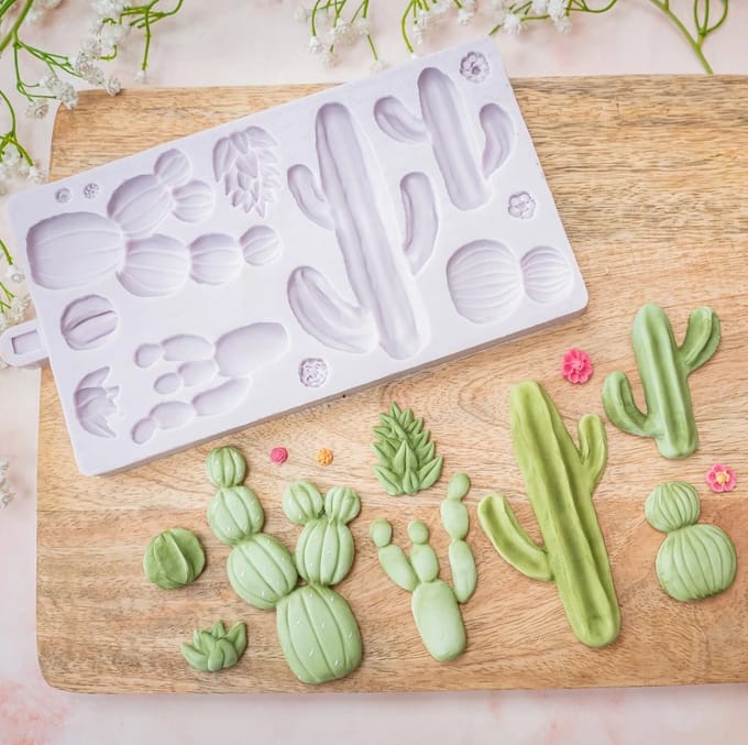 Karen Davies Cactus Garden Mould