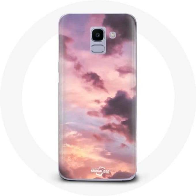 Coque pour Samsung Galaxy A8 2018 Fond de coucher de soleil