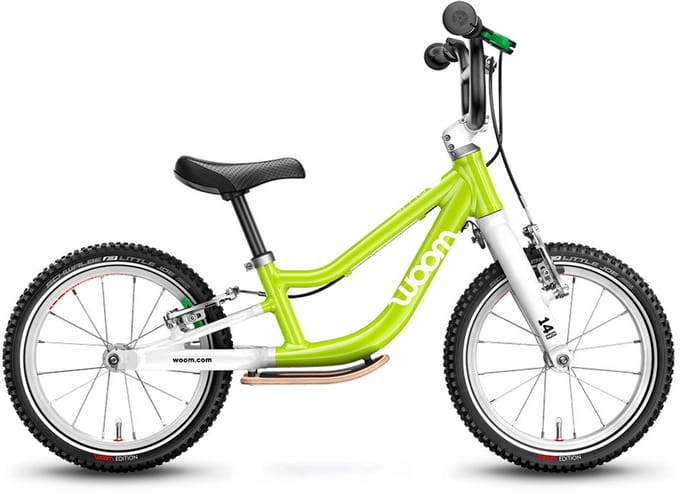 Woom Original 1+ 14´´ Loopfiets Groen Jongen