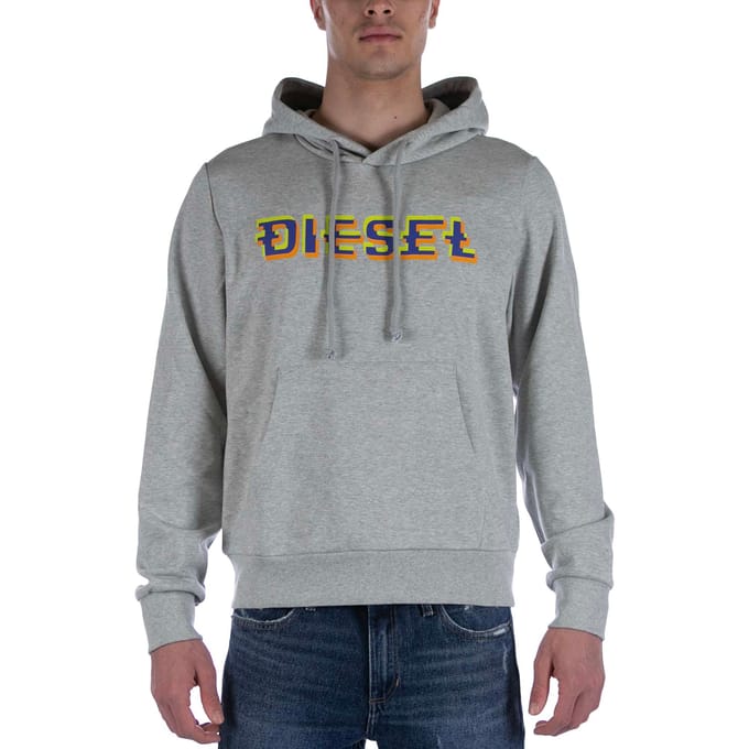 Diesel S-Ginn Capuchon K27 Grijs Sweatshirt