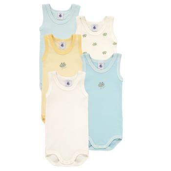 Petit Bateau  Kinder bodies 5 BODIES SM
