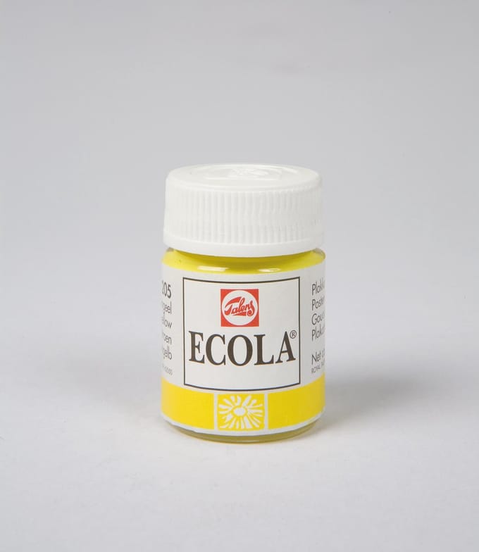 Bruynzeel Ecola Poster Paint Bottle 16ml Lemon Yellow (Primary) 205