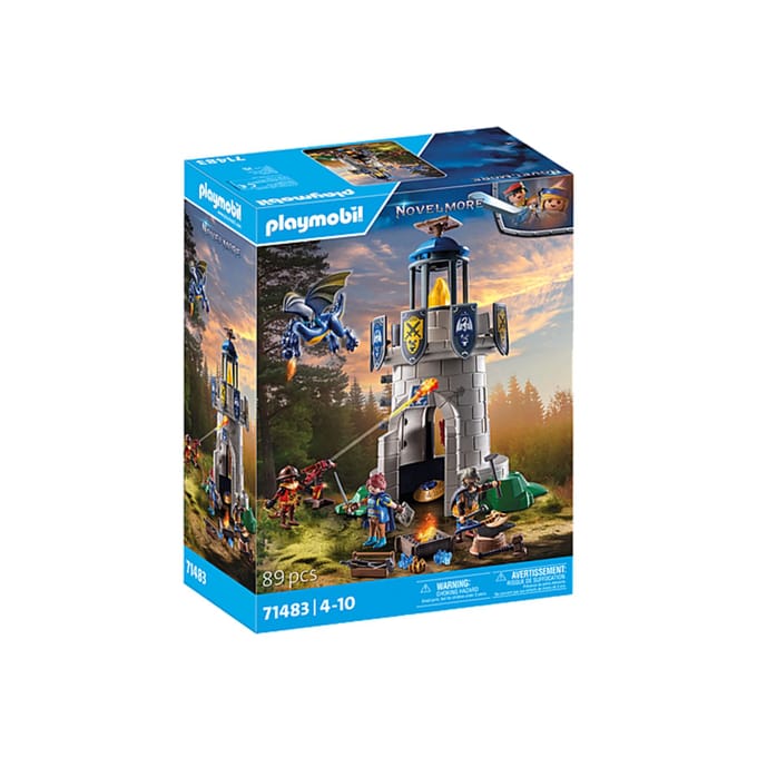 PLAYMOBIL Novelmore Riddertoren met smid en draak - 71483