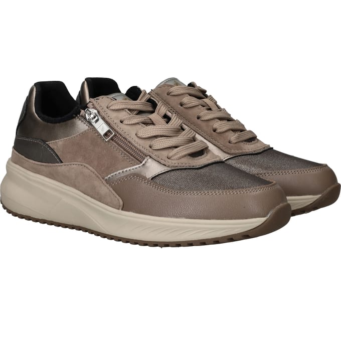Waldlaufer Mara Sneakers - Dames - Taupe - Maat:42