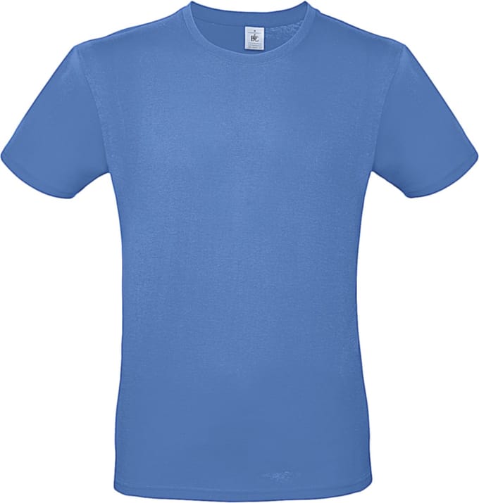 Classic E150 T-shirt B&C Collectie Electric Blue Maat M