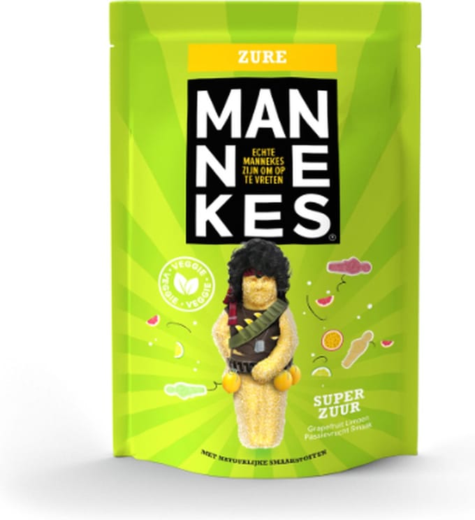 Zure Mannekes | 10 x 225 gram