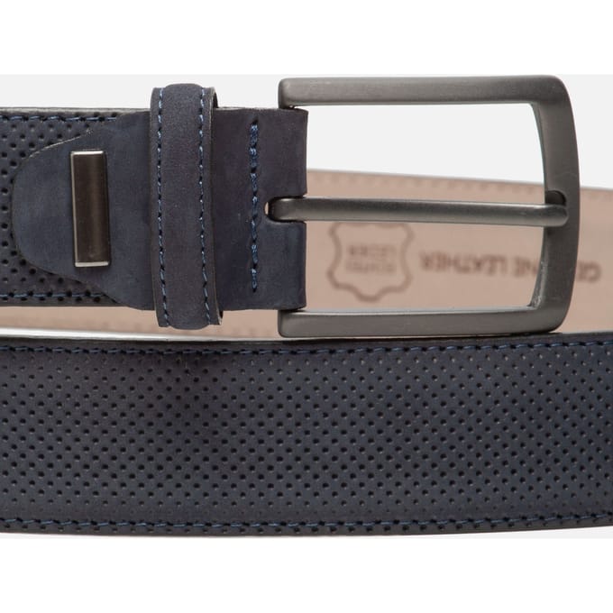Ziengs Ziengs Riem blauw Leer 960549