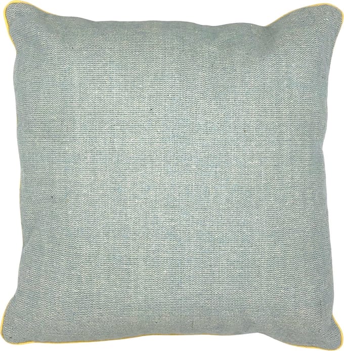 Lavandoux - Sierkussen - Geweven Kussen - Blauw - 45 x 45 cm