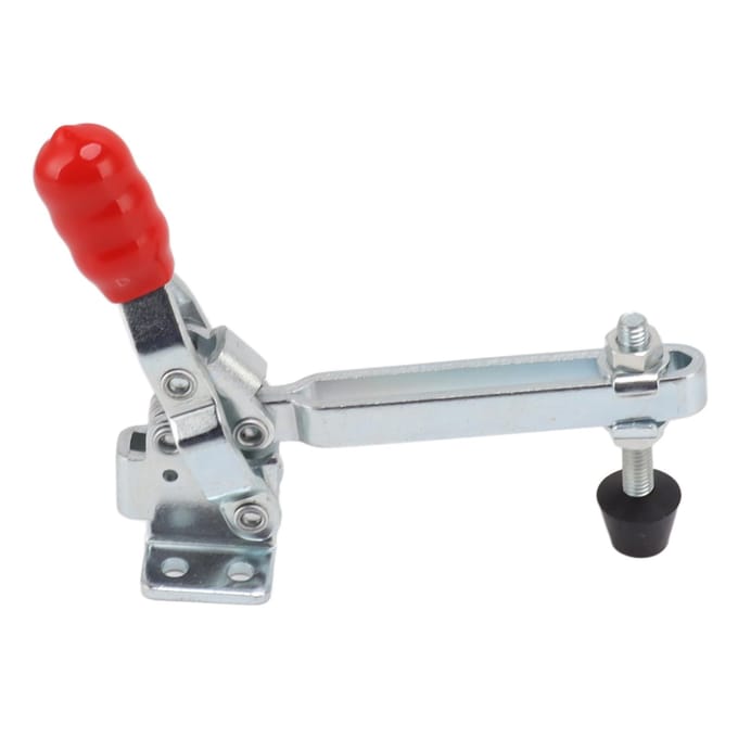 Kniehevelklem Verstelbaar RVS Snelspanner Slagklem voor Mechanische Bediening white