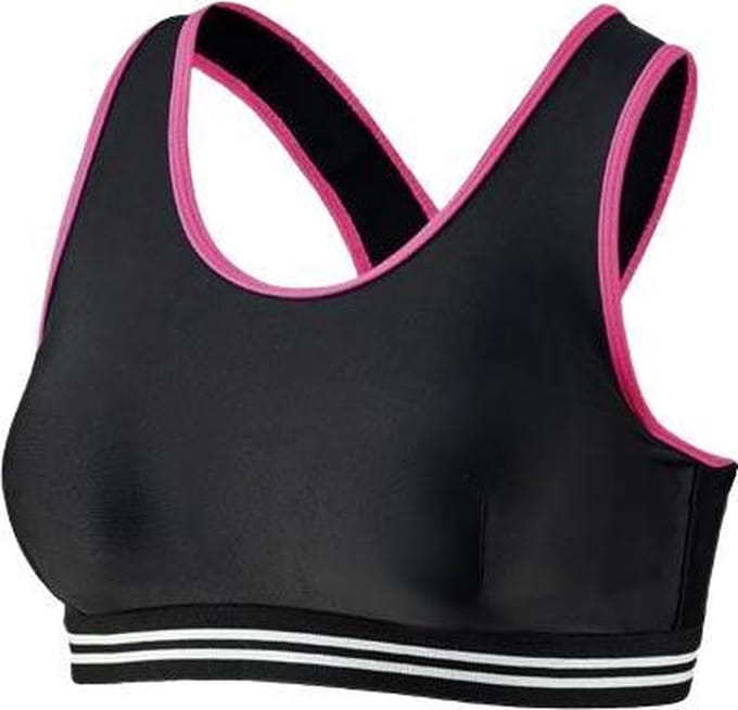 BECO Bikinitop Beactive B/c-cup Dames - Polyamide - Zwart/roze - Maat 36