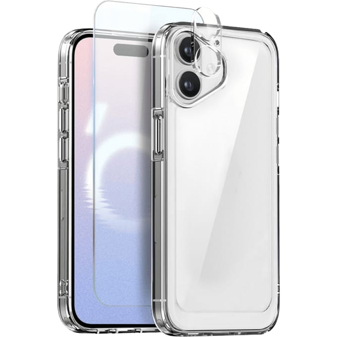 Northjo Apple iPhone 16 Plus All-in-One Extreme Protection Pack Transparant