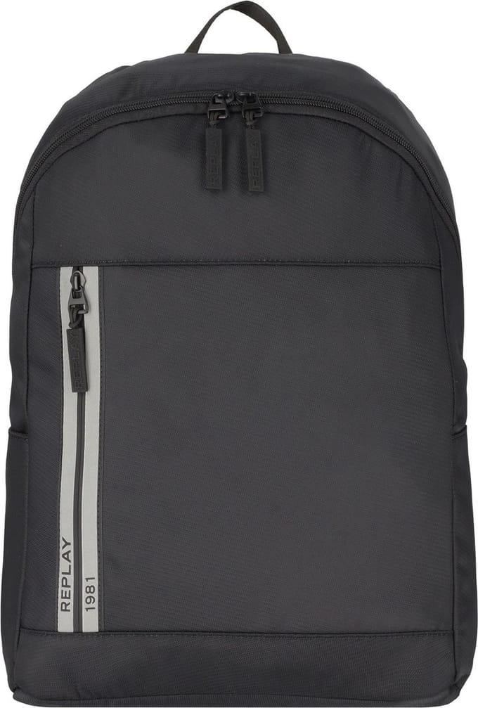 REPLAY vrijetijdsrugzak rugzak Backpack Black zwart