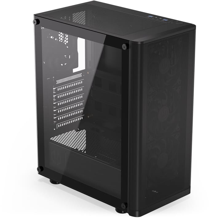ENDORFY Ventum 200 Air - mid tower - ATX - Case - Tower - Zwart