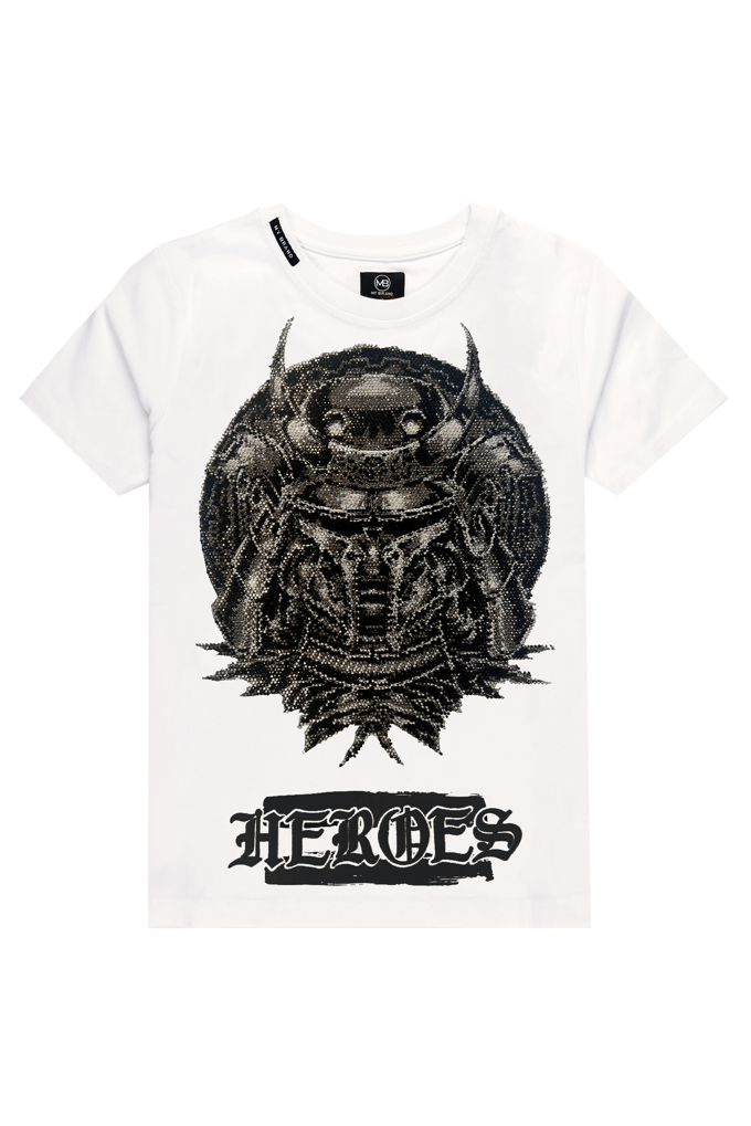Samurai T-Shirt | WHITE - WHITE / 16