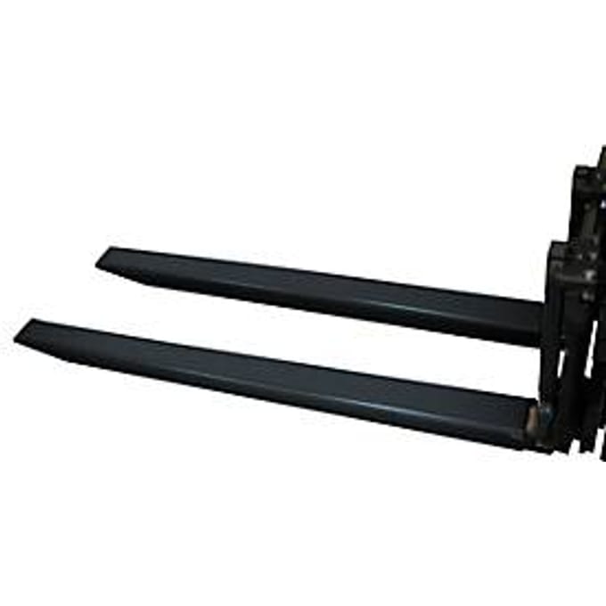 Vorkverlenging, L 1800 x B 120 x 40 mm, zwart