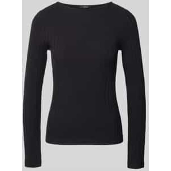 Slim fit shirt met lange mouwen van katoenmix model 'Sovke'