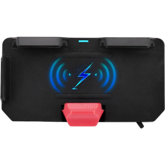 Support de Navigation pour téléphone portable pour moto, charge sans fil avec deux Ports USB de remplacement noir