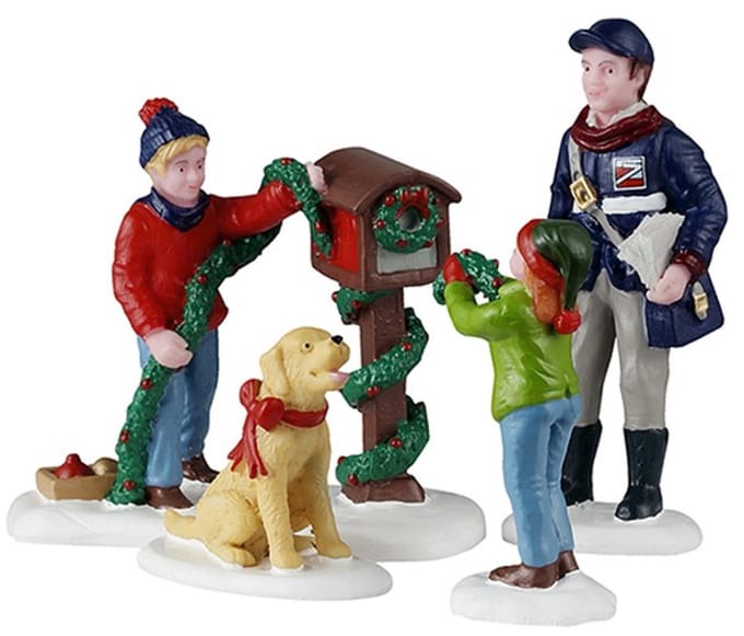 Lemax - Mailbox Decorating - Set van 4
