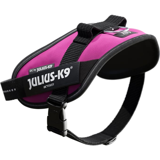 JULIUS-K9 IDC®-Powertuigje - Roze - Grootte S: borstomvang 49 - 67 cm