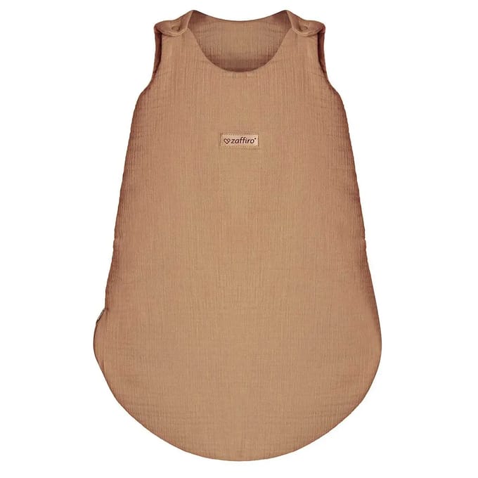 Zaffiro Muslin Babyslaapzak 1.5 TOG 6-12m Toffee