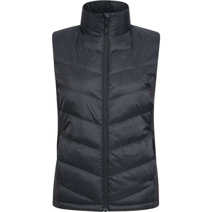 Mountain Warehouse Dames/Dames Turbine Hybride Gilet (Zwart)