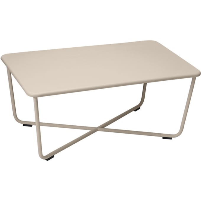 Fermob - CROISETTE lage tafel - 14 muskaat - beige