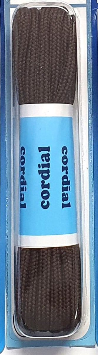 Cordial veter - 150 cm - donkerbruin - rond