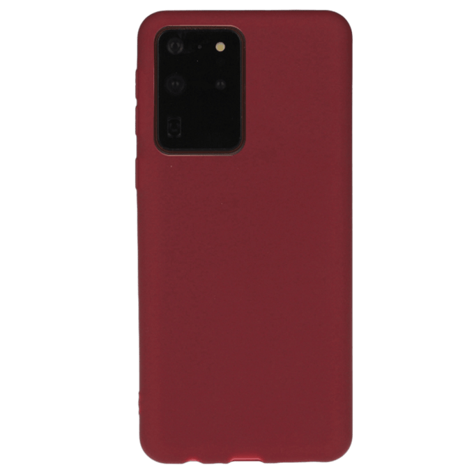 Mocaa Samsung Galaxy S20 Ultra Telefoonhoesje Slim-Fit  Rood