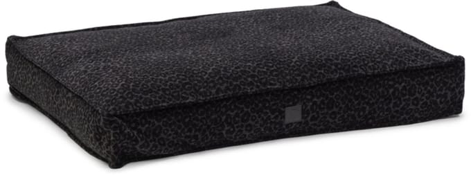 Designed By Lotte Ortho Ligkussen Wild Essence Antraciet - 100x70 cm - Hondenkussen