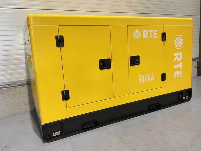 RTE 50KVA Noodstroom generator