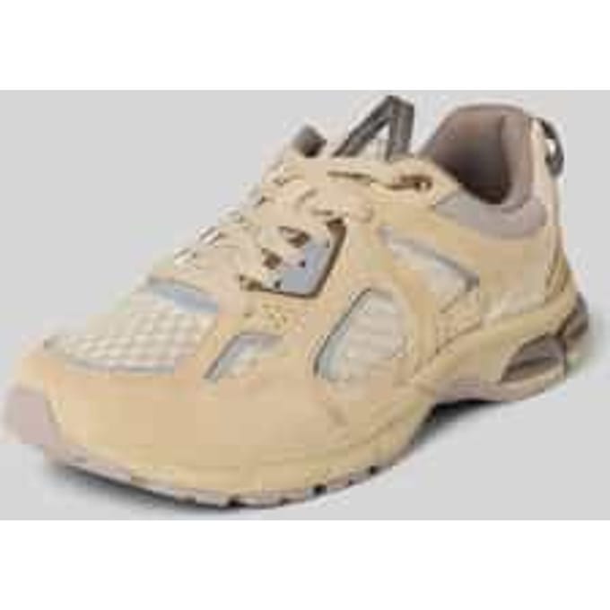 Lage sneakers van echt rundersuède, model 'RONAN'