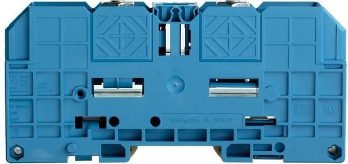 Weidmüller 1028480000 Doorgangsserieklem Boutaansluiting Blauw 10 stuk(s)